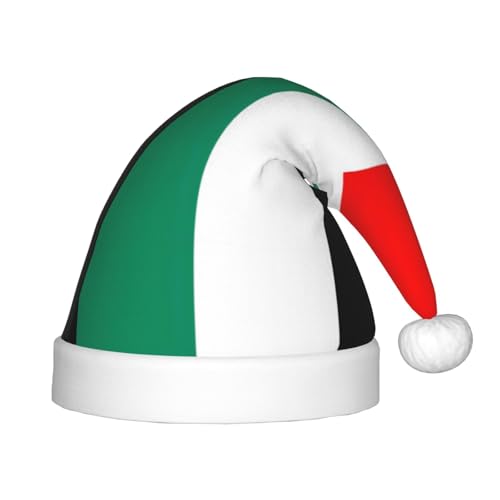 pvinnk Weihnachtsmütze mit Palästina-Flagge, Unisex, Weihnachtsmannmütze, Weihnachtsmannmütze, Weihnachtsmannmütze pvinnk Weihnachtsmütze mit Palästina-Flagge, Unisex, Weihnachtsmannmütze, Weihnachtsmannmütze, Weihnachtsmannmütze von pvinnk