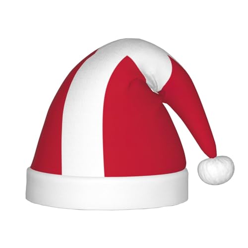 pvinnk Weihnachtsmütze mit dänischer Flagge, Unisex, Weihnachtsmannmütze, Weihnachtsmannmütze pvinnk Weihnachtsmütze mit dänischer Flagge, Unisex, Weihnachtsmannmütze, Weihnachtsmannmütze von pvinnk