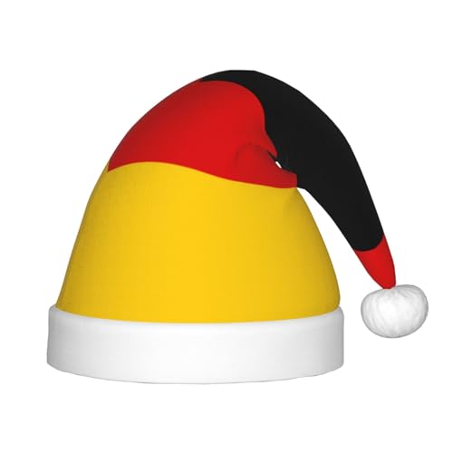pvinnk Weihnachtsmütze mit deutscher Flagge, Unisex, Weihnachten, Partys, Urlaub, Weihnachtszubehör, Weihnachtsmannmütze pvinnk Weihnachtsmütze mit deutscher Flagge, Unisex, Weihnachten, Partys, Urlaub, Weihnachtszubehör, Weihnachtsmannmütze von pvinnk