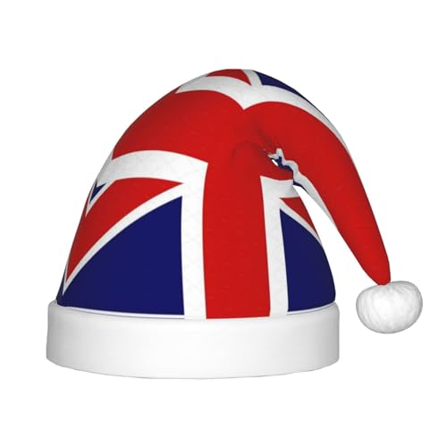pvinnk Weihnachtsmütze mit englischer Flagge, Unisex, Weihnachtsfeier, Weihnachtsdekoration, Weihnachtsmannmütze pvinnk Weihnachtsmütze mit englischer Flagge, Unisex, Weihnachtsfeier, Weihnachtsdekoration, Weihnachtsmannmütze von pvinnk