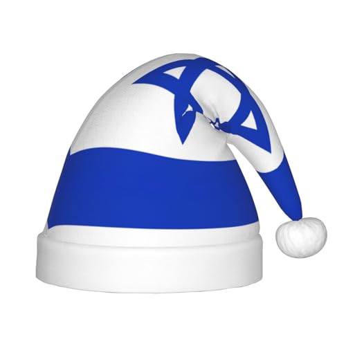 pvinnk Weihnachtsmütze mit israelischer Flagge, unisex, Weihnachtsmannmütze, Weihnachtsmannmütze, Weihnachtsmannmütze pvinnk Weihnachtsmütze mit israelischer Flagge, unisex, Weihnachtsmannmütze, Weihnachtsmannmütze, Weihnachtsmannmütze von pvinnk