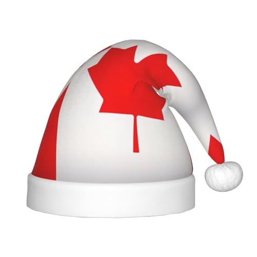 pvinnk Weihnachtsmütze mit kanadischer Flagge, Unisex, Weihnachtsmannmütze, Weihnachtsmannmütze, Weihnachtsmannmütze pvinnk Weihnachtsmütze mit kanadischer Flagge, Unisex, Weihnachtsmannmütze, Weihnachtsmannmütze, Weihnachtsmannmütze von pvinnk