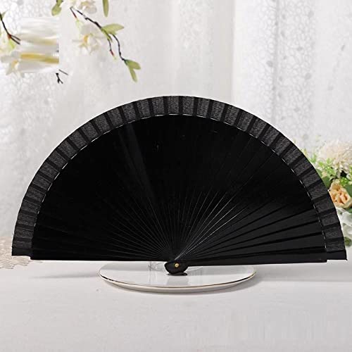 qbodp 2 Stück Hölzerner Faltbarer Handfächer Für Damen,Spanischer Vintage-Faltfächer 9 Zoll Tragbarer Faltbarer Hand Fächer Für Hochzeit,Tanz,Party,Aufführung,Schwarz qbodp 2 Stück Hölzerner Faltbarer Handfächer Für Damen,Spanischer Vintage-Faltfächer 9 Zoll Tragbarer Faltbarer Hand Fächer Für Hochzeit,Tanz,Party,Aufführung,Schwarz von qbodp