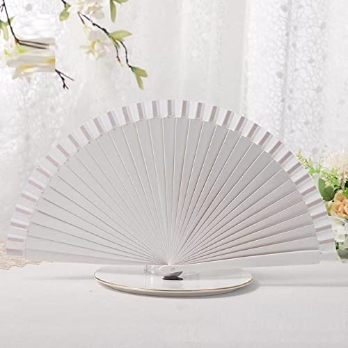 qbodp 2 Stück Hölzerner Faltbarer Handfächer Für Damen,Spanischer Vintage-Faltfächer 9 Zoll Tragbarer Faltbarer Hand Fächer Für Hochzeit,Tanz,Party,Aufführung,Weiß qbodp 2 Stück Hölzerner Faltbarer Handfächer Für Damen,Spanischer Vintage-Faltfächer 9 Zoll Tragbarer Faltbarer Hand Fächer Für Hochzeit,Tanz,Party,Aufführung,Weiß von qbodp
