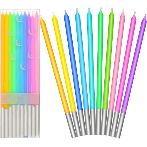 BBTO 100 Stücke Regenbogen Geburtstag Kerzen Bunte Kuchen Kerzen Lange Dünne Cupcake Kerzen für Party Hochzeit Geburtstagstorte Dekoration Lieferungen BBTO 100 Stücke Regenbogen Geburtstag Kerzen Bunte Kuchen Kerzen Lange Dünne Cupcake Kerzen für Party Hochzeit Geburtstagstorte Dekoration Lieferungen von BBTO