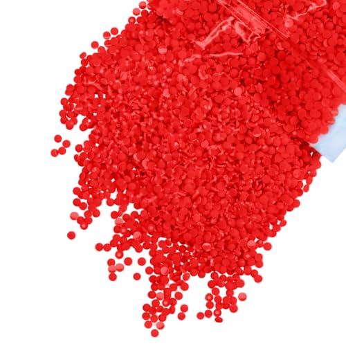 qiipii Harz-Strasssteine zum Basteln von flachen Steinen, Großpackung, nicht Hotfix-Diamanten, Kristalle, Edelsteine, Charms für Gesicht, Augen, Make-up, Becher, Flaschen, DIY Handwerk von qiipii