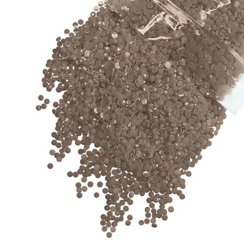 qiipii Harz-Strasssteine zum Basteln von flachen Steinen, Großpackung, nicht Hotfix-Diamanten, Kristalle, Edelsteine, Charms für Gesicht, Augen, Make-up, Becher, Flaschen, DIY Handwerk von qiipii