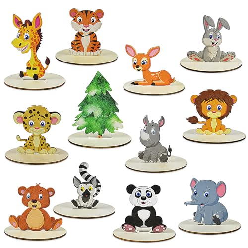 Waldtiere Deko Holz,Waldtiere Figuren,Geburtstag Waldtiere,12 Stück Niedlich Holz Tischaufsatz Waldtiere,Tortendeko Waldtiere,Tortendeko Dschungel Tischdeko Ornamente für Kindergeburtstag Deko Waldtiere Deko Holz,Waldtiere Figuren,Geburtstag Waldtiere,12 Stück Niedlich Holz Tischaufsatz Waldtiere,Tortendeko Waldtiere,Tortendeko Dschungel Tischdeko Ornamente für Kindergeburtstag Deko von qimeyu