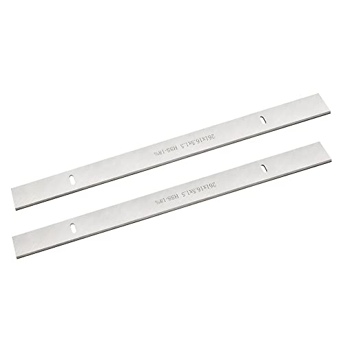2pcs 261mm HSS Dickenhobel Klingen 261x16.5x1. 5mm Holz Planer Messer Holzbearbeitungswerkzeuge for Scheppach HMS1070 & for Jet JPT-10B 2pcs 261mm HSS Dickenhobel Klingen 261x16.5x1. 5mm Holz Planer Messer Holzbearbeitungswerkzeuge for Scheppach HMS1070 & for Jet JPT-10B von qinggw