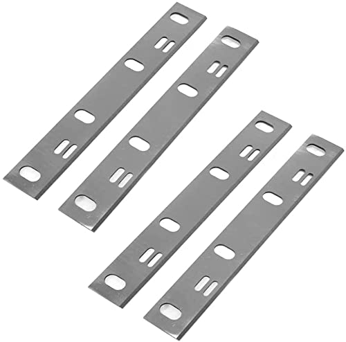 qinggw 2 Stück/Set 158 x 22 x 1,8 mm HSS-Hobelmesser für 37-070, 37-072 6" Jointer Messer Holzbearbeitungswerkzeugteile qinggw 2 Stück/Set 158 x 22 x 1,8 mm HSS-Hobelmesser für 37-070, 37-072 6" Jointer Messer Holzbearbeitungswerkzeugteile von qinggw