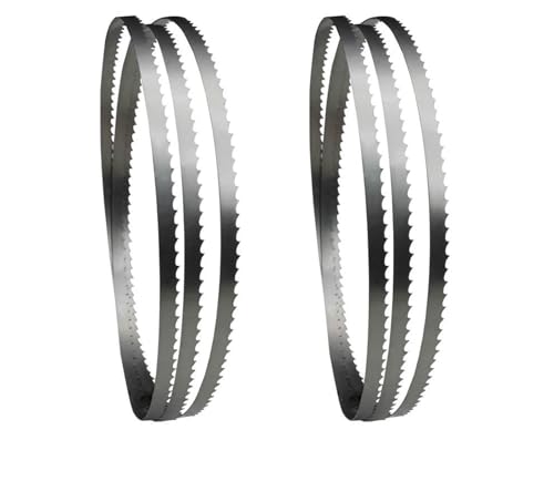 qinggw 2ST Sägeband 1425 x 6,35 x 0,35 mm Sägebänder Holzbearbeitungswerkzeuge for Holz-Schneid TPI 6 10 14 (Größe : TPI 6) von qinggw