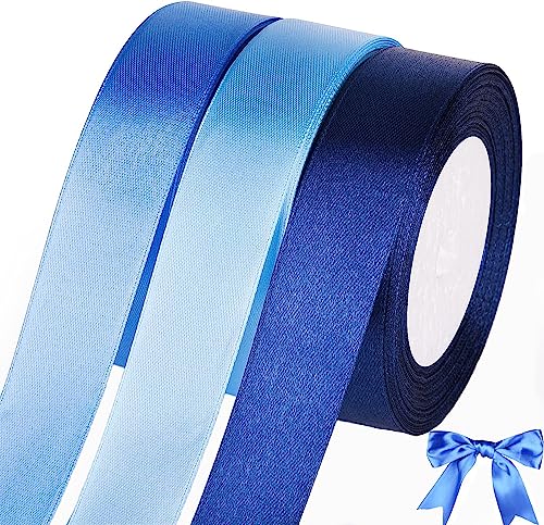 qingmeng 66m Satinband Blau, 20mm Geschenkband Blau Breit, Schleifenband Blau, Geschenkband Hochzeit Stoff, Blauenes Geschenk Band Geschenkbänder für Taufe Geburtstag Deko Geschenkverpackung qingmeng 66m Satinband Blau, 20mm Geschenkband Blau Breit, Schleifenband Blau, Geschenkband Hochzeit Stoff, Blauenes Geschenk Band Geschenkbänder für Taufe Geburtstag Deko Geschenkverpackung von qingmeng