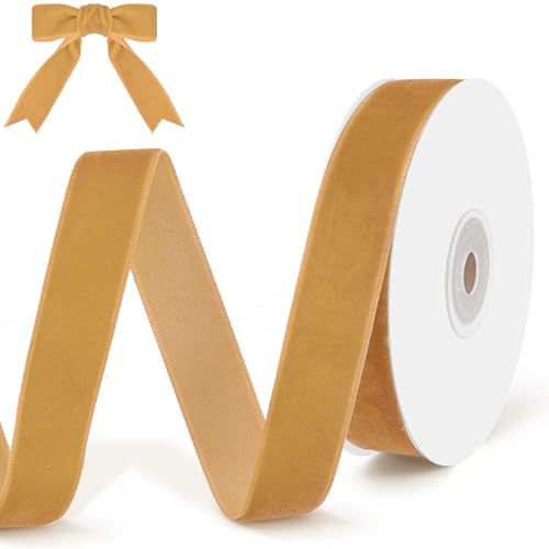qingmeng 9m Samtband Gold, Satinband 20mm Geschenkband Breit Schleifenband Weihnachten Goldenes Band Ribbon Dekoband Geschenkbänder zum Basteln für Geschenkverpackung Weihnachtsdeko qingmeng 9m Samtband Gold, Satinband 20mm Geschenkband Breit Schleifenband Weihnachten Goldenes Band Ribbon Dekoband Geschenkbänder zum Basteln für Geschenkverpackung Weihnachtsdeko von qingmeng