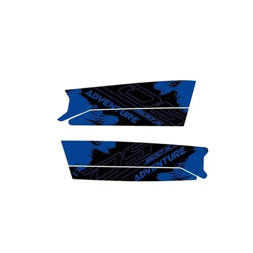 Für VOGE DS900X DS 900X Motorrad 3D Epoxidharz Kettenschutz Aufkleber Schutz Aufkleber(Blau) von qiuboou