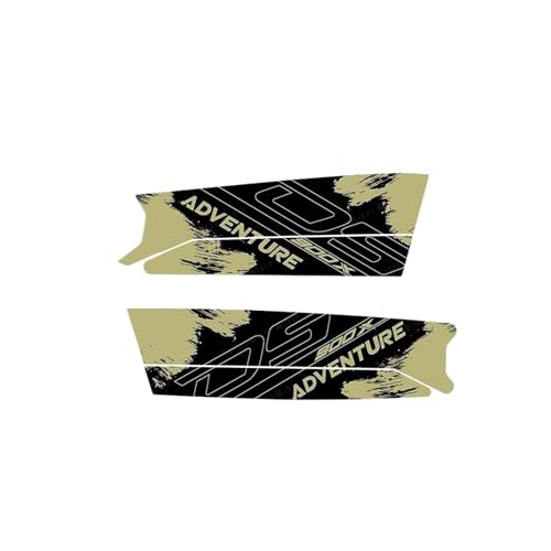 Für VOGE DS900X DS 900X Motorrad 3D Epoxidharz Kettenschutz Aufkleber Schutz Aufkleber(Brass) von qiuboou