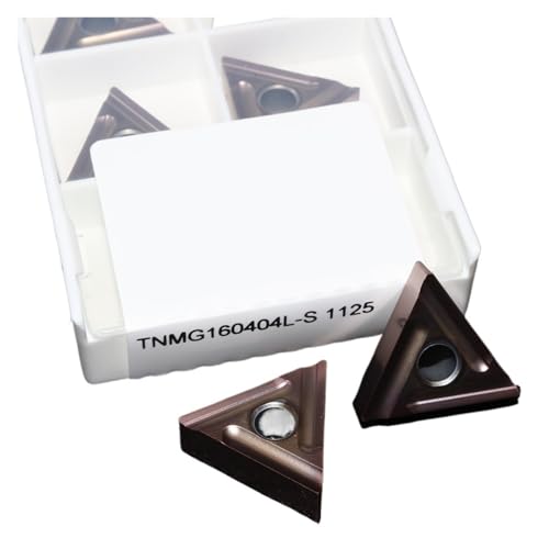 10 Stück TNMG160404L-S 1125 Rotationsmesser-Zubehör aus harter Legierung externes Drehwerkzeug Drehwerkzeug Schneidwerkzeug von quetwef