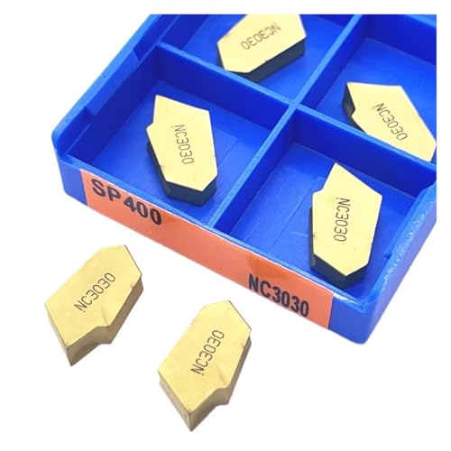 Zubehör für Drehmesser D 10 Stück SP200/300/400/500 NC3020/NC3030/PC9030 externes Drehwerkzeug aus Hartlegierung Drehwerkzeug aus Metall Zubehör für Drehmesser D 10 Stück SP200/300/400/500 NC3020/NC3030/PC9030 externes Drehwerkzeug aus Hartlegierung Drehwerkzeug aus Metall von quetwef