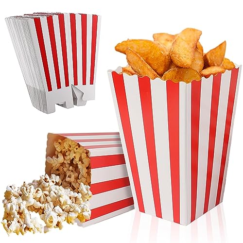 30 Stücke Popcorn Boxen,Kleine Gestreift Popcorn Tüten, Papier Candy Bar Tüte, Party Papiertüte, Snackbox für Startseite, Hochzeit, Filmabend oder Party 30 Stücke Popcorn Boxen,Kleine Gestreift Popcorn Tüten, Papier Candy Bar Tüte, Party Papiertüte, Snackbox für Startseite, Hochzeit, Filmabend oder Party von qufzdopv