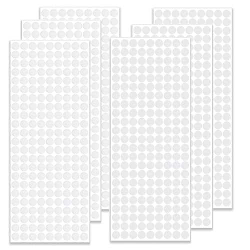 Klettband Selbstklebend 10mm,1200 Stück Klettverschluss Selbstklebend,Self Adhesive Klettpunkte Selbstklebends für small Circle Dots Sticker Tapes,for Sewing, Crafting,DIY,Wall Adhesive Strips(Rotund) Klettband Selbstklebend 10mm,1200 Stück Klettverschluss Selbstklebend,Self Adhesive Klettpunkte Selbstklebends für small Circle Dots Sticker Tapes,for Sewing, Crafting,DIY,Wall Adhesive Strips(Rotund) von qufzdopv