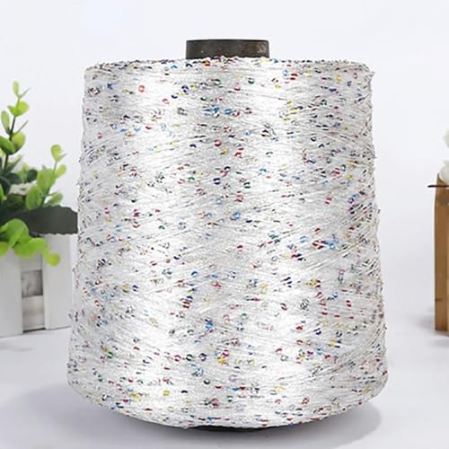 qxdzzj 500G Glitter FancyYarn Pailletten Hand Häkeln Thread Stricken Kleidung Needleworkyarn Mit Pailletten Stricken Garn Handarbeit Pailletten qxdzzj 500G Glitter FancyYarn Pailletten Hand Häkeln Thread Stricken Kleidung Needleworkyarn Mit Pailletten Stricken Garn Handarbeit Pailletten von qxdzzj