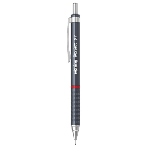 ROTRING Tikky Retro, vielseitig, metallisch, grau, 0,7 mm ROTRING Tikky Retro, vielseitig, metallisch, grau, 0,7 mm von rOtring