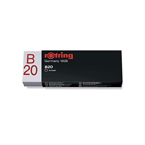 Radierer rapid-eraser B20, Kombiradierer, 22mm breit, 13mm hoch, weiß Radierer rapid-eraser B20, Kombiradierer, 22mm breit, 13mm hoch, weiß von rOtring