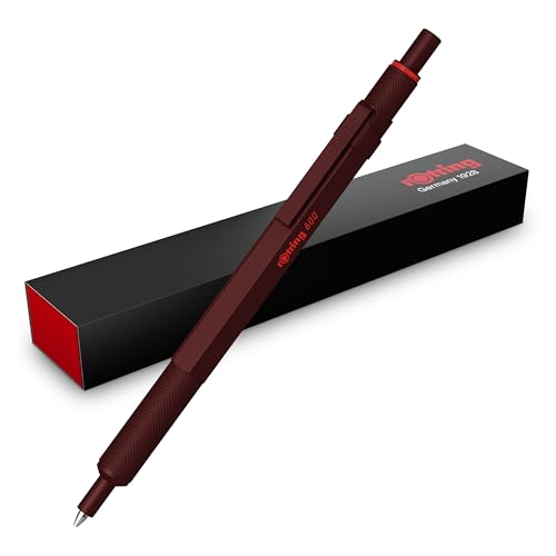 rOtring 600 Kugelschreiber | Mittlere Spitze | Schwarze Tinte | Stift mit Vollmetallschaft | Schokoladenbraun | Rutschfeste, gerändelte Griffzone und Sechskantschaft | Nachfüllbar rOtring 600 Kugelschreiber | Mittlere Spitze | Schwarze Tinte | Stift mit Vollmetallschaft | Schokoladenbraun | Rutschfeste, gerändelte Griffzone und Sechskantschaft | Nachfüllbar von rOtring