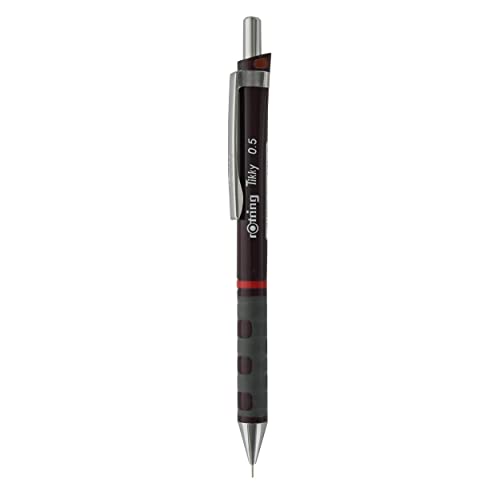 rOtring 1904691 Tikky-Feinminenstift (mit Farbcodierung, 0,5 mm) burgunderroter Schaft von rOtring