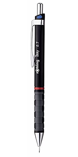 rOtring 1904696 Tikky-Feinminenstift mit Farbcodierung (schwarzer Schaft, 0,70 mm) von rOtring