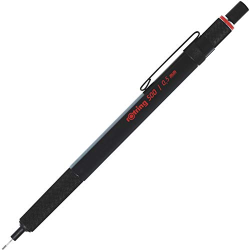 rOtring 1904725 500-Feinminenstift, 0,5 mm, schwarzer Schaft von rOtring