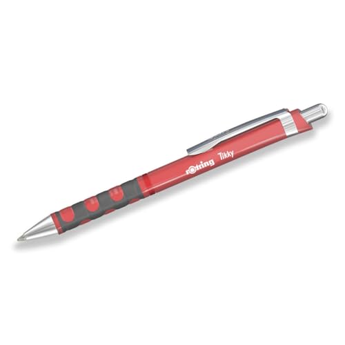 rOtring Tikky III Kugelschreiber - Korallenrosa Körper | blaue Tinte | ergonomischer Griff | glattes Schreiben | Ausgefallener Pastellstift für Schule, Büro & Journaling | Ästhetisches Schreibwaren rOtring Tikky III Kugelschreiber - Korallenrosa Körper | blaue Tinte | ergonomischer Griff | glattes Schreiben | Ausgefallener Pastellstift für Schule, Büro & Journaling | Ästhetisches Schreibwaren von rOtring