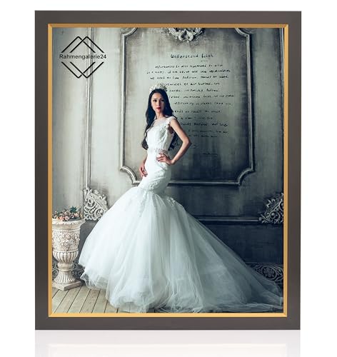 rahmengalerie24 Bilderrahmen DIN A4 rahmen schwarz gold 21x29,7 cm New Elegance Holz Acrylglas ohne Passepartout Portraitrahmen Fotorahmen Wechselrahmen für Foto oder Bilder MDF Dekorahmen ohne Bild rahmengalerie24 Bilderrahmen DIN A4 rahmen schwarz gold 21x29,7 cm New Elegance Holz Acrylglas ohne Passepartout Portraitrahmen Fotorahmen Wechselrahmen für Foto oder Bilder MDF Dekorahmen ohne Bild von rahmengalerie24