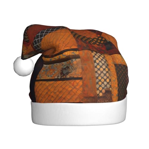 Afrikanische Textil-Patchwork-Druck, Weihnachtsmannmütze für Erwachsene, Damen, Herren, Weihnachtsmütze für Neujahr, festliche Party Afrikanische Textil-Patchwork-Druck, Weihnachtsmannmütze für Erwachsene, Damen, Herren, Weihnachtsmütze für Neujahr, festliche Party von rannsut