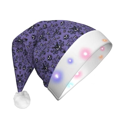 Haunted Mansion LED-Weihnachtsmütze, Dekoration, Unisex, Hut, Festival, Cosplay, Weihnachten, Partyzubehör Haunted Mansion LED-Weihnachtsmütze, Dekoration, Unisex, Hut, Festival, Cosplay, Weihnachten, Partyzubehör von rannsut