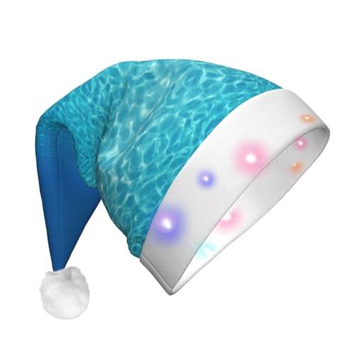 Ruhige Unterwasserlandschaft, LED-Weihnachtsmütze, Dekoration, Unisex, Hut, Festival, Cosplay, Weihnachten, Partyzubehör Ruhige Unterwasserlandschaft, LED-Weihnachtsmütze, Dekoration, Unisex, Hut, Festival, Cosplay, Weihnachten, Partyzubehör von rannsut