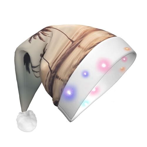 rannsut Cartoon-Tauben-LED-Weihnachtsmütze, Dekoration, Unisex, Festival, Cosplay, Weihnachten, Partyzubehör rannsut Cartoon-Tauben-LED-Weihnachtsmütze, Dekoration, Unisex, Festival, Cosplay, Weihnachten, Partyzubehör von rannsut