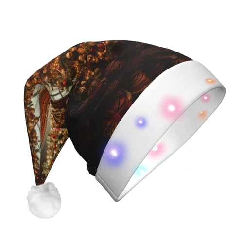 rannsut Weihnachtsbaum-LED-Weihnachtsmütze, Dekoration, Unisex, Hut, Festival, Cosplay, Weihnachten, Partyzubehör rannsut Weihnachtsbaum-LED-Weihnachtsmütze, Dekoration, Unisex, Hut, Festival, Cosplay, Weihnachten, Partyzubehör von rannsut