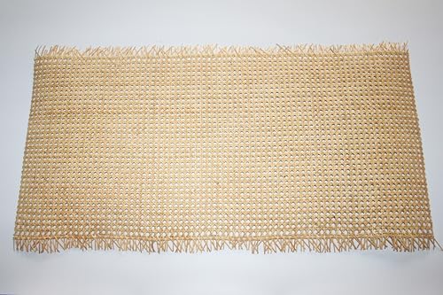 1 Meter Wiener Geflecht (natur) (B 60cm), Stuhlgeflecht, Heizkörperverkleidung, Wabengeflecht aus Stuhlflechtrohr, Flechtrohrgewebe, in verschiedenen Breiten von rattan-petrak