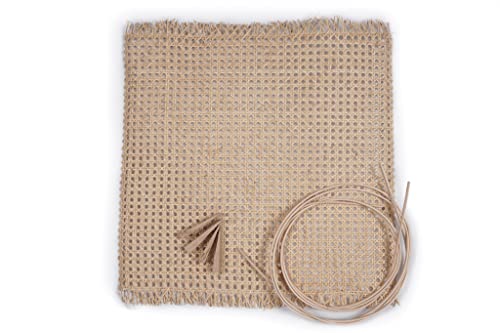 rattan-petrak Geflechtstuhl-Reparatur-Set für 2 Stühle inkl. Wiener Geflecht, Splintpeddig und Holzkeilen, Natur rattan-petrak Geflechtstuhl-Reparatur-Set für 2 Stühle inkl. Wiener Geflecht, Splintpeddig und Holzkeilen, Natur von rattan-petrak