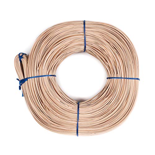 rattan-petrak Stuhlflechtrohr im 250g Bund | Flechtrohr für Stuhlflechtarbeiten | Halbglanzschiene in verschiedenen Breiten (2,40 mm) von rattan-petrak