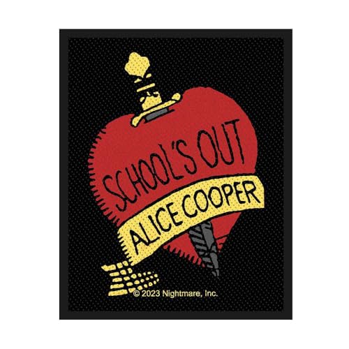 ALICE COOPER Woven Patch Schools Out Nue offiziell Schwarz Mittel ALICE COOPER Woven Patch Schools Out Nue offiziell Schwarz Mittel von ALICE COOPER