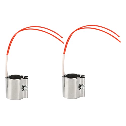 reamhome Glimmerbandheizung, 35 x 45 mm, 220 V, 150 W, Edelstahl-Heizelemente für Kunststoff-Spritzgussmaschine, 2 Stück reamhome Glimmerbandheizung, 35 x 45 mm, 220 V, 150 W, Edelstahl-Heizelemente für Kunststoff-Spritzgussmaschine, 2 Stück von reamhome