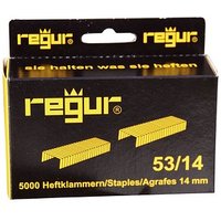 5.000 regur® Tackerklammern 53/14 14 mm von regur®