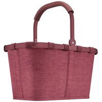 reisenthel® Einkaufskorb carrybag Kunstfaser twist maroon von reisenthel®