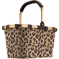 reisenthel® Einkaufskorb carrybag frame leo macchiato Kunstfaser braun von reisenthel®