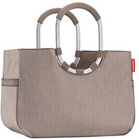 reisenthel® Einkaufskorb loopshopper L Kunstfaser herringbone mokka von reisenthel®
