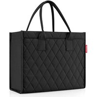 reisenthel® Einkaufstasche daily shopper rhombus Kunststoff schwarz DN 7059 von reisenthel®