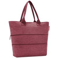 reisenthel® Einkaufstasche shopper e1 Kunstfaser twist maroon RJ3104 von reisenthel®