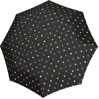 reisenthel® Regenschirm pocket classic dots schwarz/bunt bedruckt von reisenthel®