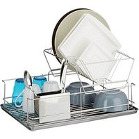 relaxdays Abtropfgestell silber relaxdays Abtropfgestell silber von RELAXDAYS
